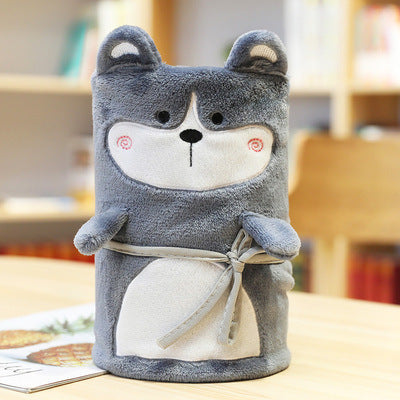 国货可爱卡通可折叠法兰绒午睡毯80x100cm - 多款可选