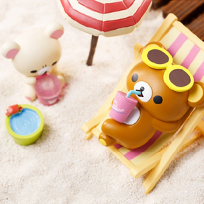 Genuine Rilakkuma Holiday Series Blind Box Figure-Random Style