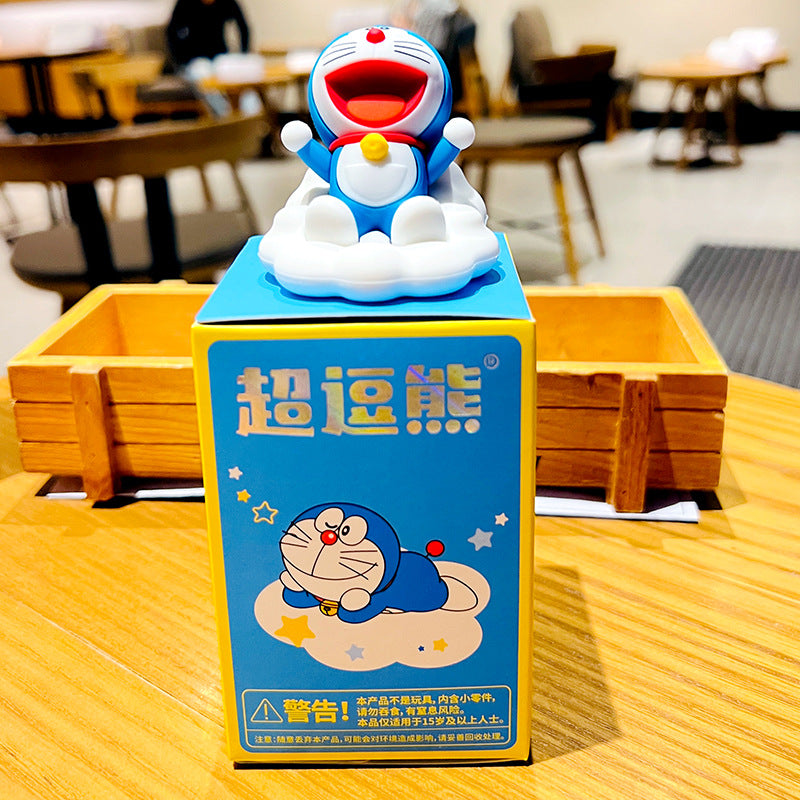 Domestic products authorized Doraemon Night Tour Starry Sky Series Blind Box Hand Office Aberdeen - Various options