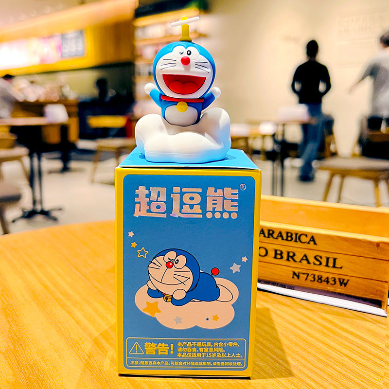 Domestic products authorized Doraemon Night Tour Starry Sky Series Blind Box Hand Office Aberdeen - Various options