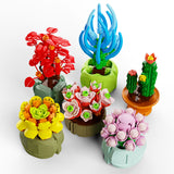 Domestic Puzzle Succulent Plant Flower Puzzle Blind Box-Random Style