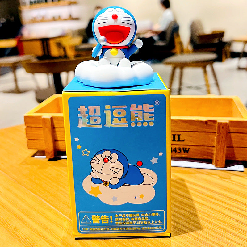 Domestic products authorized Doraemon Night Tour Starry Sky Series Blind Box Hand Office Aberdeen - Various options