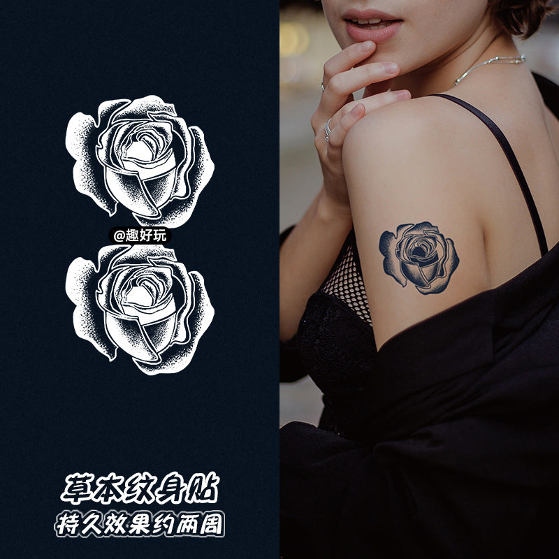 国货半永久草本防水防汗纹身贴-多款可选
