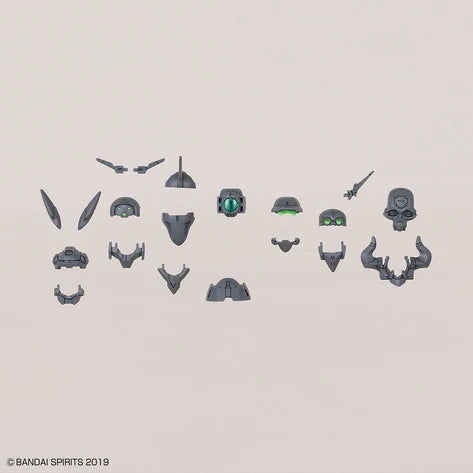 30MM 1/144 OPTION PARTS SET 7 (CUSTOMIZE HEADS B)