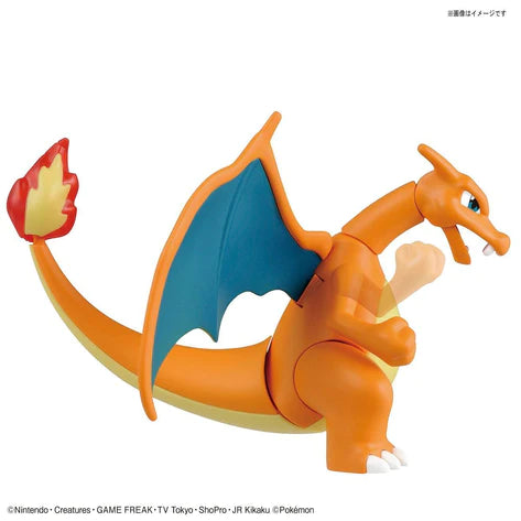 POKEMON MODEL KIT CHARIZARD AND DRAGONITE
