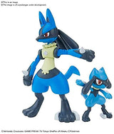 POKEMON MODEL KIT RIOLU AND LUCARIO