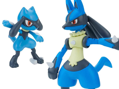 POKEMON MODEL KIT RIOLU AND LUCARIO