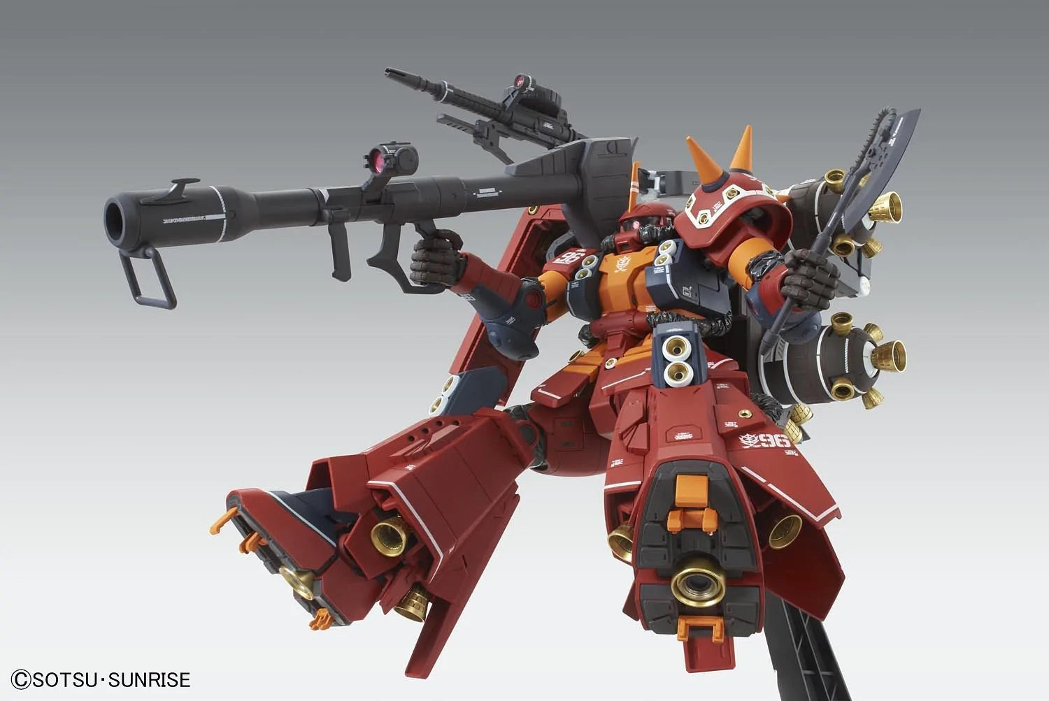 MASTER GRADE (MG) 1/100 MS-06R HIGH MOBILITY TYPE ZAKU II "PSYCHO ZAKU" VER.KA (GUNDAM THUNDERBOLT)