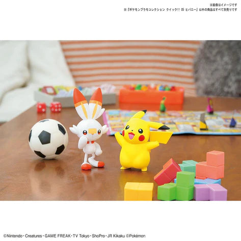 POKEMON PLASTIC MODEL COLLECTION QUICK!! NO.05 SCORBUNNY