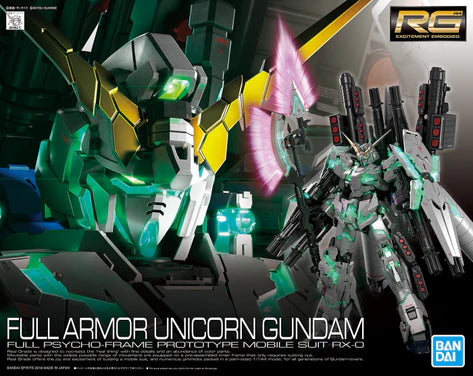 REAL GRADE (RG) 1/144 RX-0 FULL ARMOR UNICORN GUNDAM