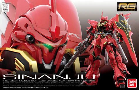 RG - Bandai - MSN-06S SINANJU