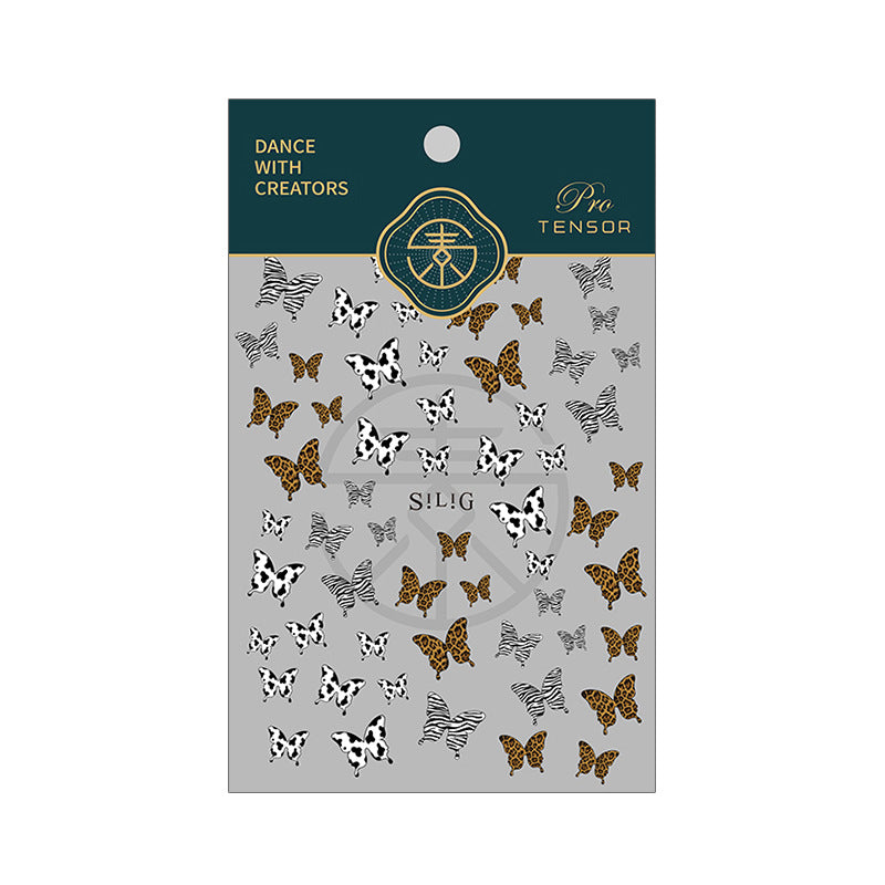 Nail Sticker- Animal Butterfly