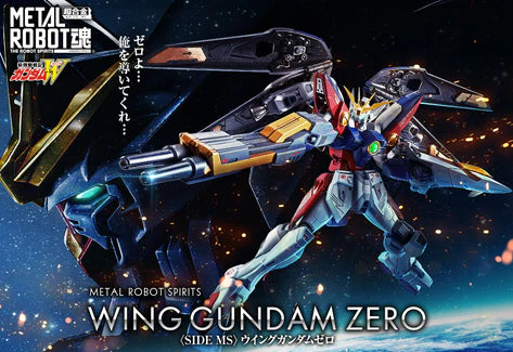 METAL ROBOT SPIRITS NEW MOBILE REPORT GUNDAM WING - WING GUNDAM ZERO