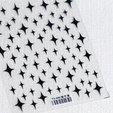 Nail Sticker- Bright Star Star and Little Colorful Cloud