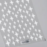 Nail Sticker- Bright Star Star and Little Colorful Cloud