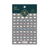 Nail Sticker- Bright Star Star and Little Colorful Cloud