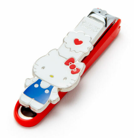 日本Sanrio Kai可爱防飞溅指甲刀.