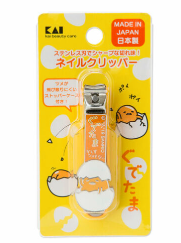 日本Sanrio Kai可爱防飞溅指甲刀.