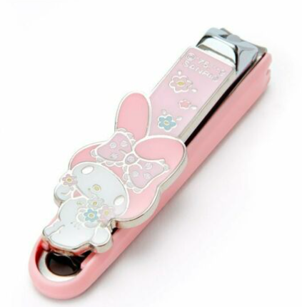 日本Sanrio Kai可爱防飞溅指甲刀.
