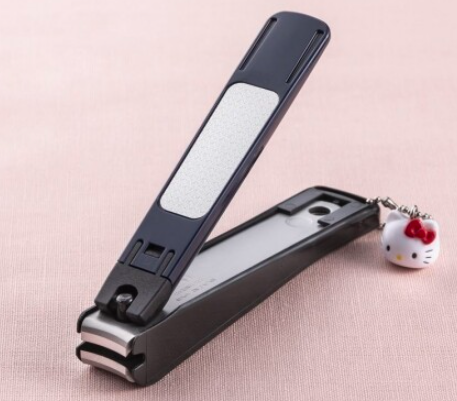 日本KAI HELLO KITTY卡通指甲刀-Midium.