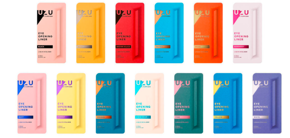 日本Flowfushi UZU液体眼线笔.