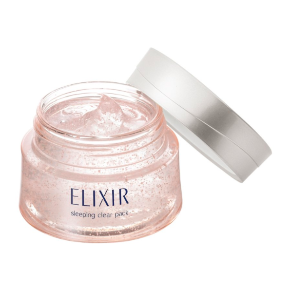 日本资生堂ELIXIR睡眠面膜-樱花美白款.