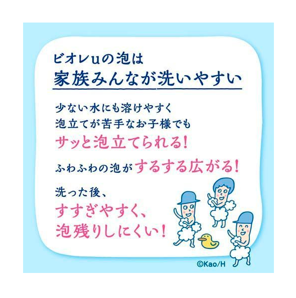 日本花王Biore柑橘沐浴露.