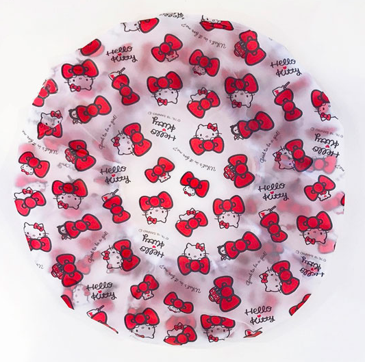 日本DAISO Hellokitty浴帽.