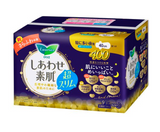 日本花王Laurie/乐而雅夜用40cm纯棉卫生棉.