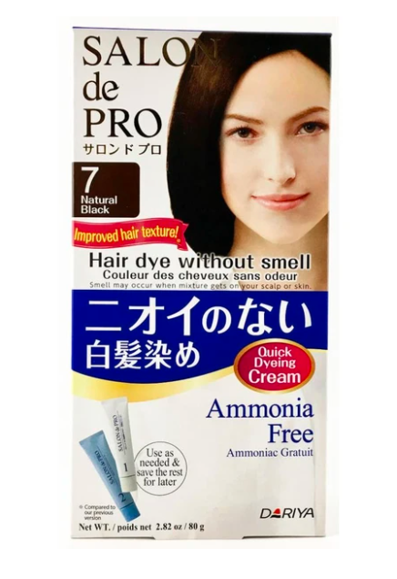 日本DARIYA SALON DE PRO无刺激性染发剂 【白发用】（多款可选）.
