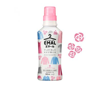 日本Kao花王Emal花香味去皱防起球洗衣液