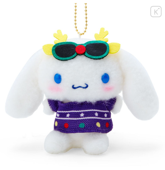 Japan Sanrio mascot doll pendant (Christmas sweater design)