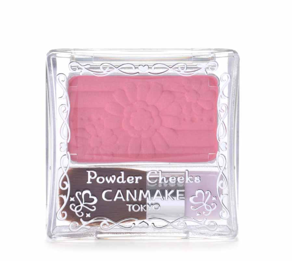 Japan Canmake monochrome blush (two colors optional)