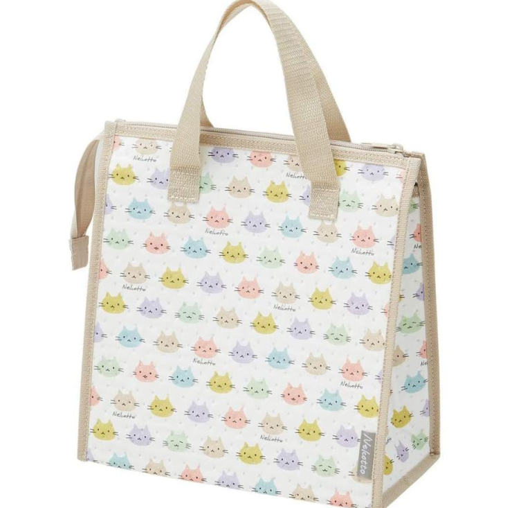 Japan SKATER Insulated Lunch Bag - Kitten Type