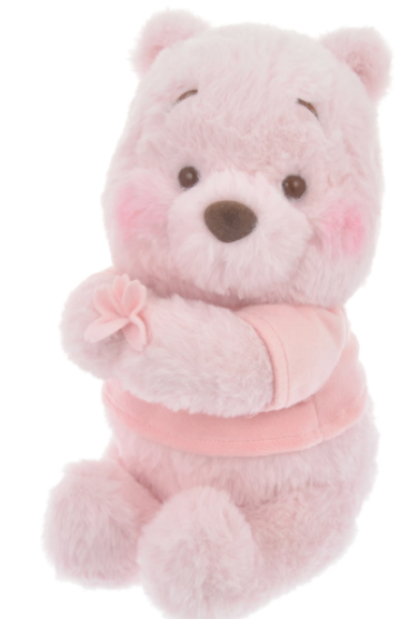 日本东京迪士尼 樱花噗噗公仔 S