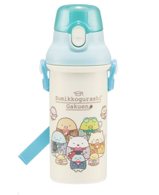 日本SKATER 角落生物直饮水瓶-480ml