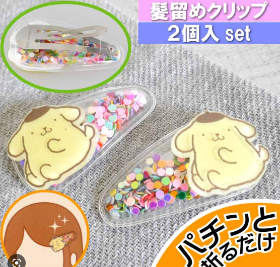 Sanrio new hair clips (three optional)