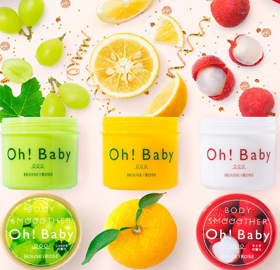 日本OH BABY 身体磨砂膏-200g (三种可选）