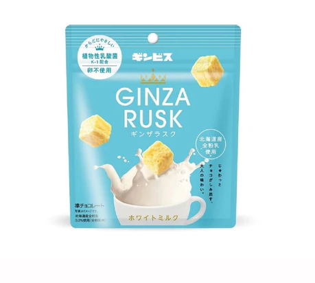 日本GINZA 银座白巧克力酥脆饼干-40g