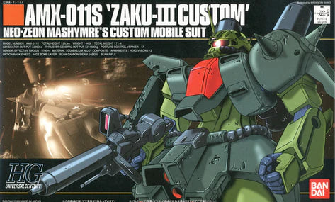 HIGH GRADE (HG) HGUC 1/144 AMX-011S ZAKU III CUSTOM