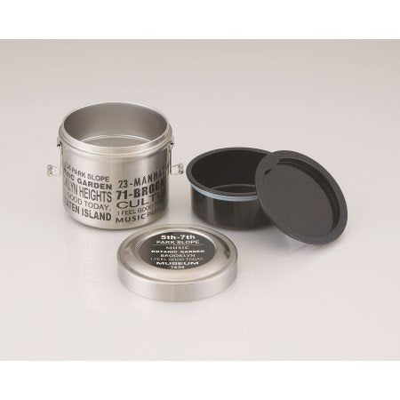 Japan SKATER Large Capacity Stainless Steel Lunch Box Brooklyn-840ML