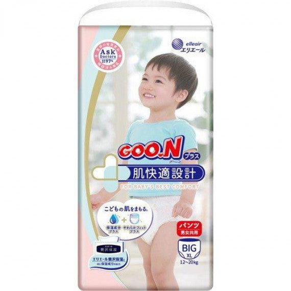 日本Elleair Goo.N Plus 宝宝尿布