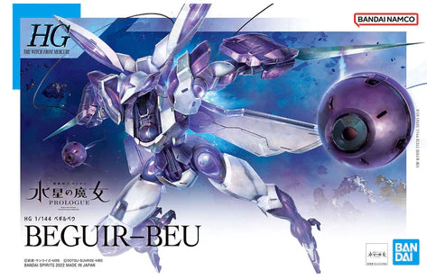HIGH GRADE (HG) GUNDAM WITCH FROM MERCURY 1/144 CEK-040 BEGUIR-BEU