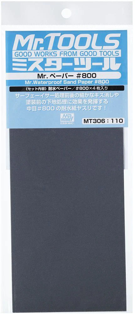Mr Waterproof Sandpaper #800 MT306