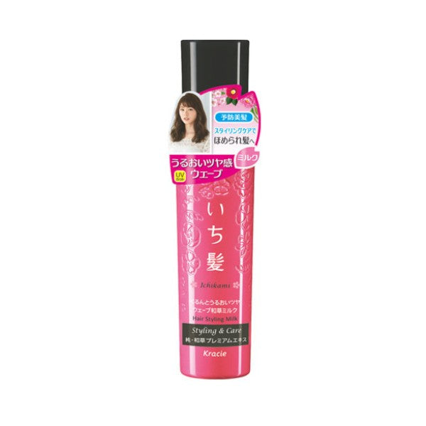 日本KRACIE  樱花波浪形头发定型乳-150ml