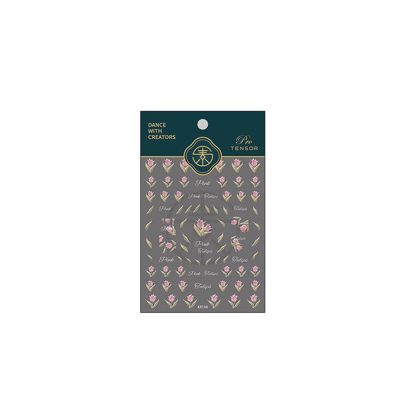 美甲貼紙 Nail Sticker- 花系列 Flower Series