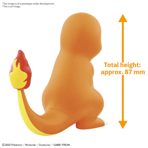 POKEMON PLASTIC MODEL COLLECTION QUICK!! NO.11 CHARMANDER