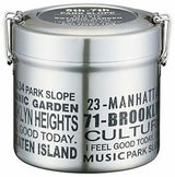 Japan SKATER Large Capacity Stainless Steel Lunch Box Brooklyn-840ML