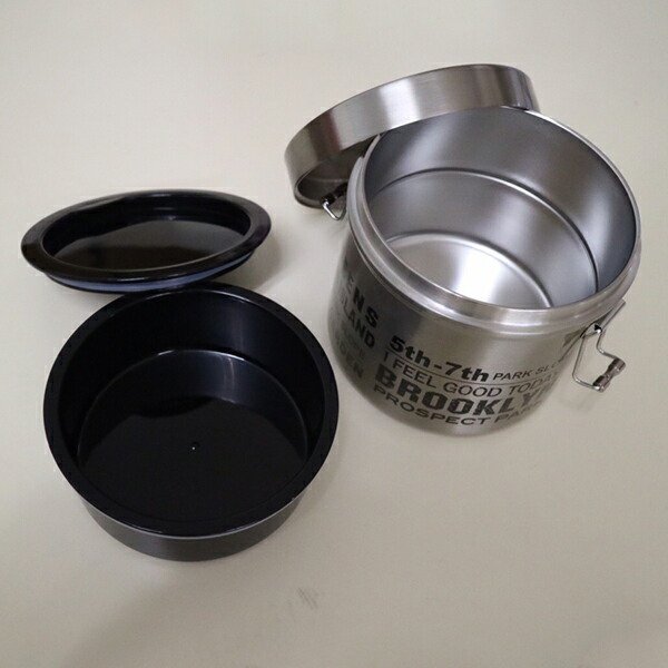 Japan SKATER Large Capacity Stainless Steel Lunch Box Brooklyn-840ML